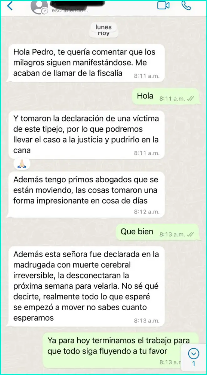 Testimonio Amarre recupera tu pareja